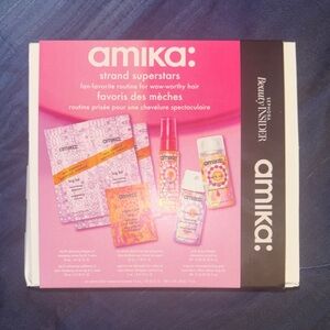 Amika Strand Superstars Hair Care Collection - Pink and Orange